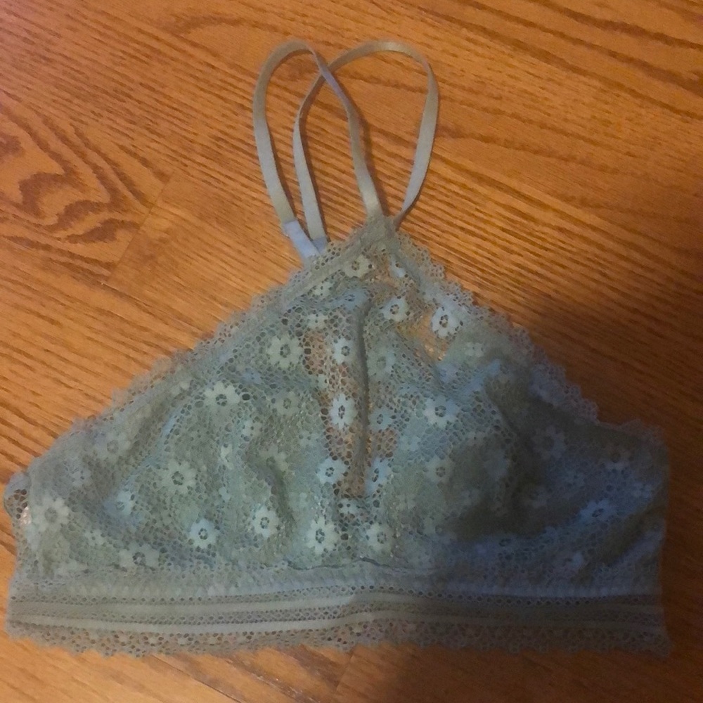 Victoria secret mint halter bra